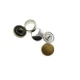 15 mm Enamel / Colored Shank Button front and detail view