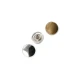 15 mm Enamel / Colored Shank Button front and detail view