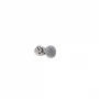 8 mm - 12 size Simple Footed Button E 1483