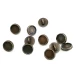 9.9 mm Enamel / Colored Shank Button front and detail view