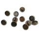 9.9 mm Enamel / Colored Shank Button front and detail view