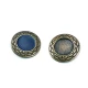 27 mm Enamel / Colored Shank Button front and detail view