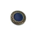 27 mm Enamel / Colored Shank Button front and detail view