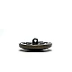 Patterned large size 30 mm metal button