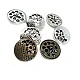 Patterned large size 30 mm metal button