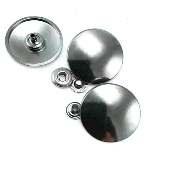 Hafif Bombeli Büyük Boy Çıtçıt Düğme 32 mm - 50 boy E 1538