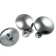 Hafif Bombeli Büyük Boy Çıtçıt Düğme 32 mm - 50 boy E 1538