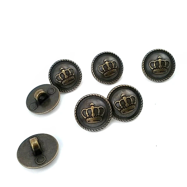 14.7 mm Shank Button front and detail view