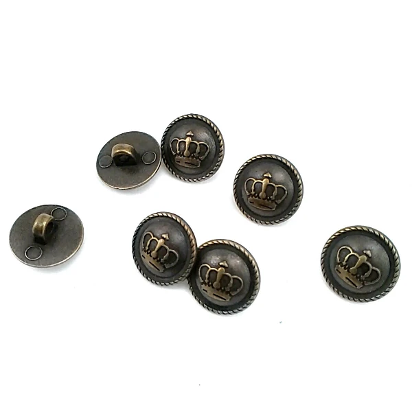 14.7 mm Shank Button front and detail view