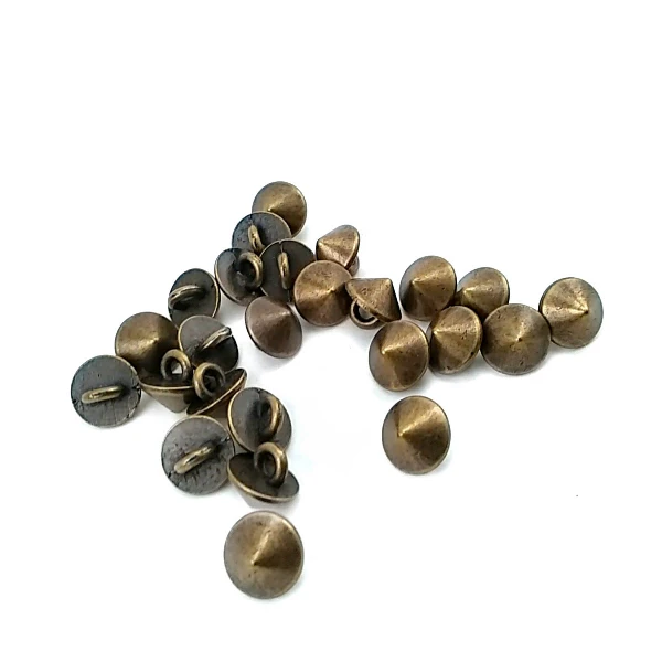9 mm Shank Button front and detail view