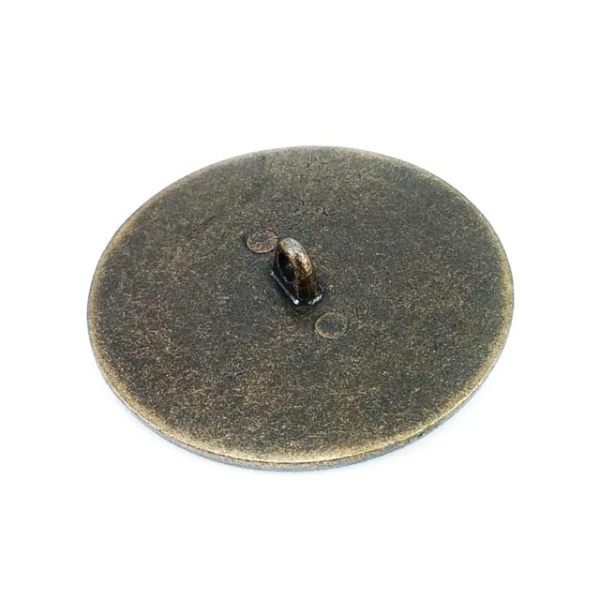 Kaban ve Palto Düğmesi Mineli Metal Ayaklı Düğme 40 mm - 64 boy E 1581