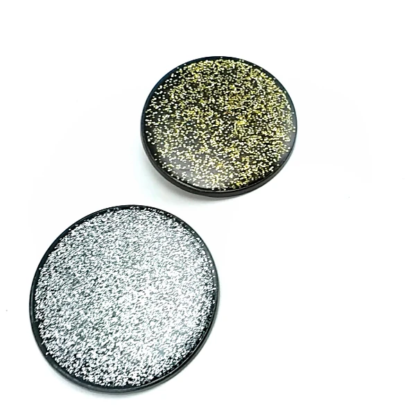 Kaban ve Palto Düğmesi Mineli Metal Ayaklı Düğme 40 mm - 64 boy E 1581
