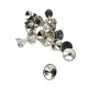 10 mm Rhinestone / Crystal Detail Shank Button front and detail view