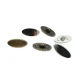 Oval Metal Ayaklı Düğme 20 mm x 9 mm E 1604