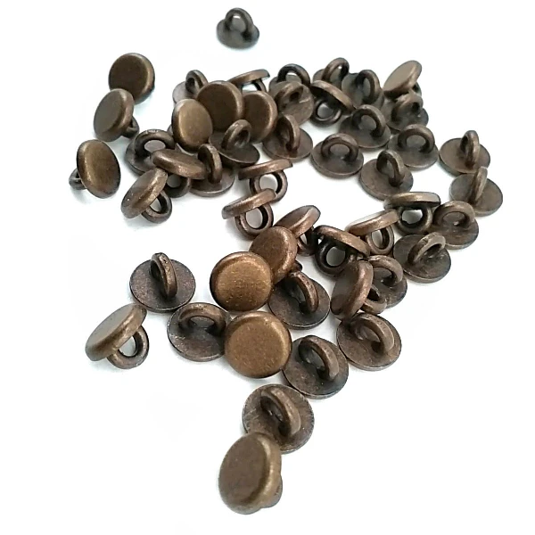7.5 mm Shank Button front and detail view