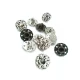 13 mm Rhinestone / Crystal Detail Shank Button product image 13 mm Rhinestone / Crystal Detail Shank Button front and detail view