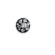 13 mm Rhinestone / Crystal Detail Shank Button front and detail view