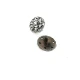 13 mm Rhinestone / Crystal Detail Shank Button front and detail view