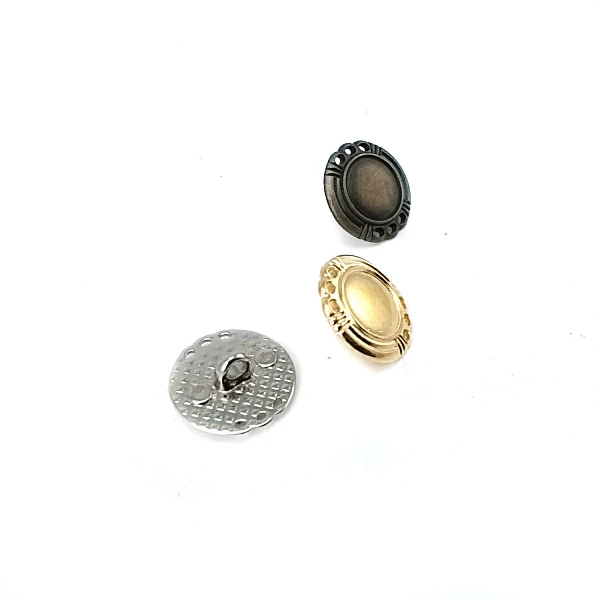 16 mm Ayaklı Düğme ön ve detay görünümü