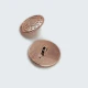 22 mm Gold Tone Shank Button front and detail view