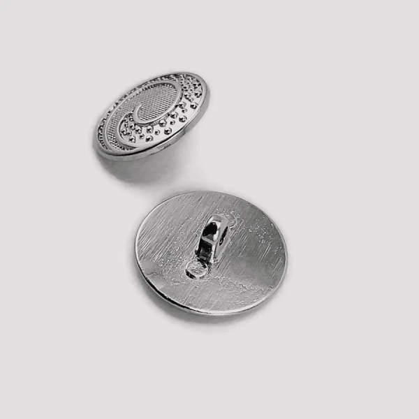 22 mm Shank Button front and detail view