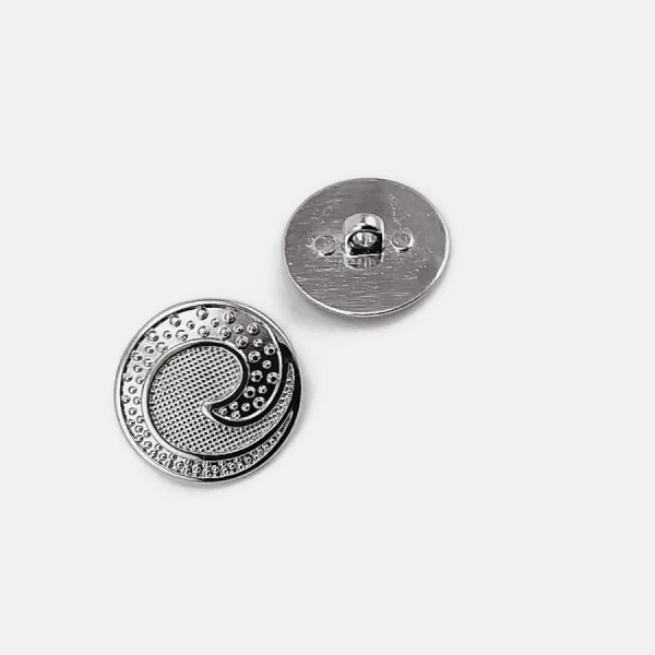 22 mm Shank Button front and detail view