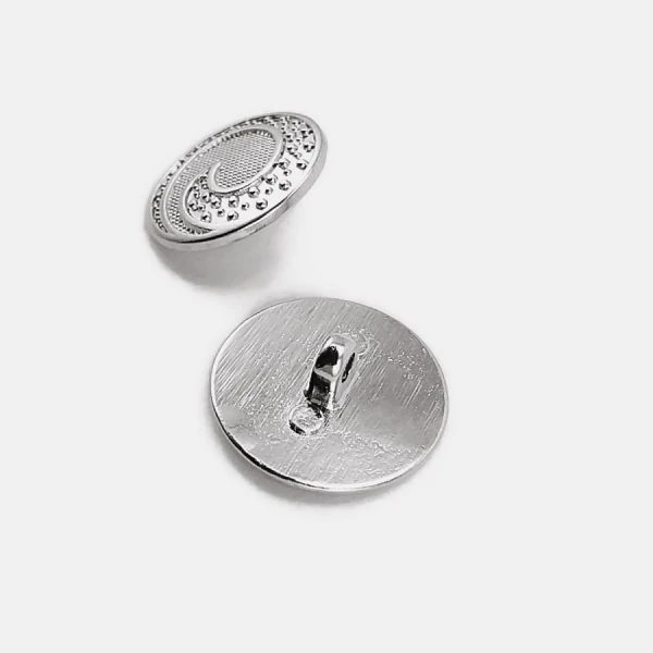 22 mm Shank Button front and detail view