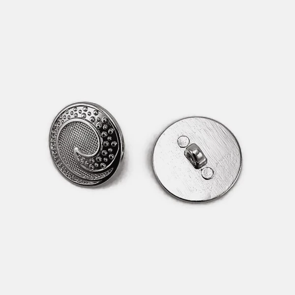 12 mm Shank Button product image 12 mm Shank Button front and detail view