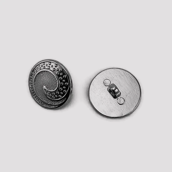 12 mm Shank Button front and detail view