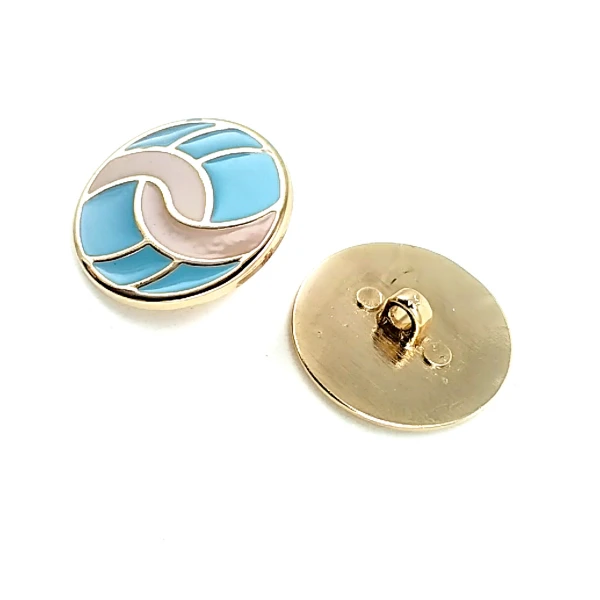 Coat and Jacket Shank Button Enamel 24 mm - 40 L E 1682 MN V1