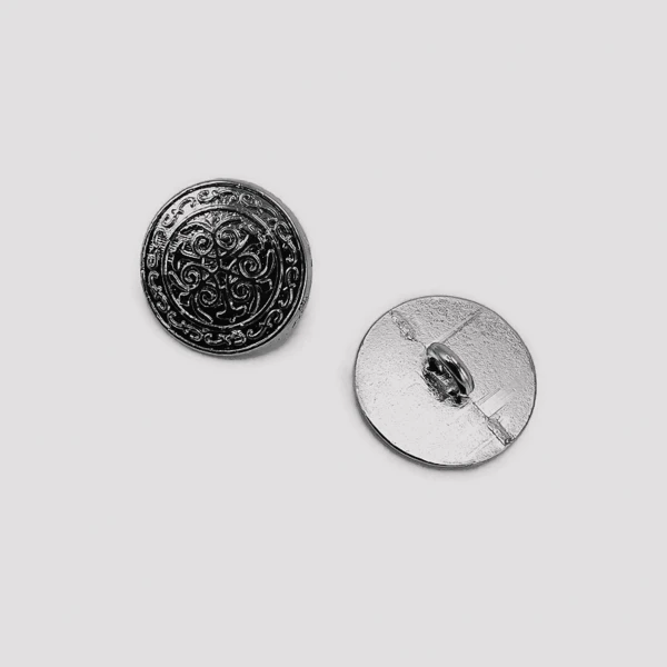 20 mm Ayaklı Düğme ürün görseli 20 mm Ayaklı Düğme ön ve detay görünümü