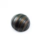 35 mm - 56 L Large Size Button - Patterned and Curved Button E 1786