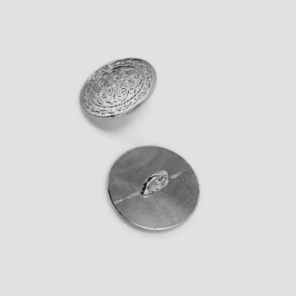 17 mm Ayaklı Düğme ön ve detay görünümü