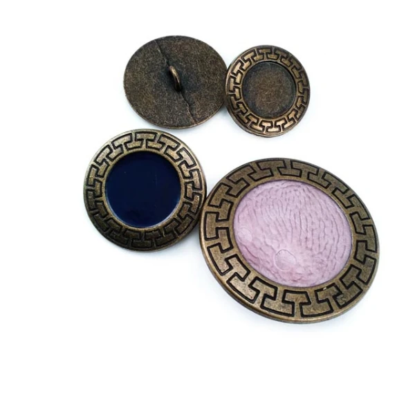 21 mm Mineli / Renkli Taşlı / Kristal Düğme ürün görseli 21 mm Mineli / Renkli Taşlı / Kristal Düğme ön ve detay görünümü