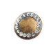 Rhinestone Shank Buttons for Jackets 25 mm 42 L E 187
