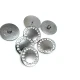 Rhinestone Shank Buttons for Jackets 25 mm 42 L E 187