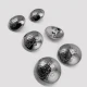 Rose Gold and Gold Emblem 6 Blazer Jacket Button Set 23 mm - 36 L E 1874 SET6