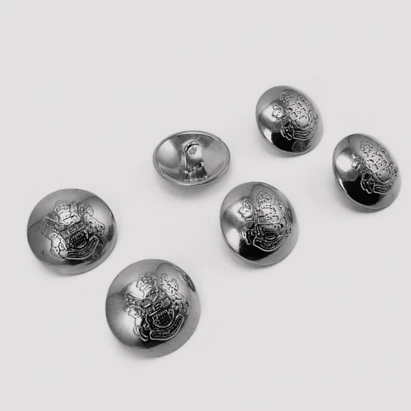 Rose Gold and Gold Emblem 6 Blazer Jacket Button Set 23 mm - 36 L E 1874 SET6