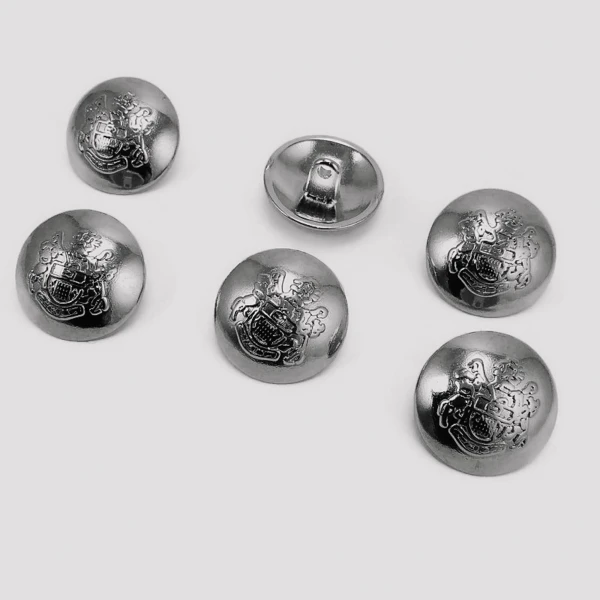 Rose Gold and Gold Emblem 6 Blazer Jacket Button Set 23 mm - 36 L E 1874 SET6