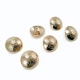 Rose Gold and Gold Emblem 6 Blazer Jacket Button Set 23 mm - 36 L E 1874 SET6