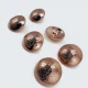 Rose Gold and Gold Emblem 6 Blazer Jacket Button Set 23 mm - 36 L E 1874 SET6