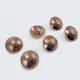 Rose Gold and Gold Emblem 6 Blazer Jacket Button Set 23 mm - 36 L E 1874 SET6