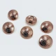 Rose Gold and Gold Emblem 6 Blazer Jacket Button Set 23 mm - 36 L E 1874 SET6