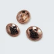 Metal Blazer Ceket Düğmesi Altın Kaplama Gold Rose 15 mm - 24 boy E 1875 G