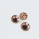 Metal Blazer Ceket Düğmesi Altın Kaplama Gold Rose 15 mm - 24 boy E 1875 G