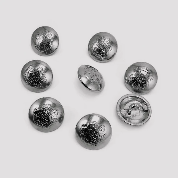 Gold Plated Button Clasp Blazer 8 pcs Jacket Button Set 15 mm - 24 L E 1875 SET8