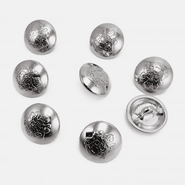 Gold Plated Button Clasp Blazer 8 pcs Jacket Button Set 15 mm - 24 L E 1875 SET8