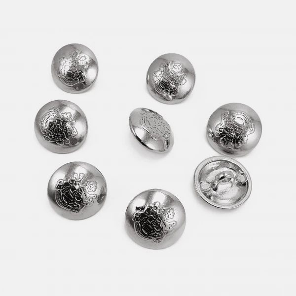 Gold Plated Button Clasp Blazer 8 pcs Jacket Button Set 15 mm - 24 L E 1875 SET8