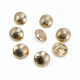 Gold Plated Button Clasp Blazer 8 pcs Jacket Button Set 15 mm - 24 L E 1875 SET8