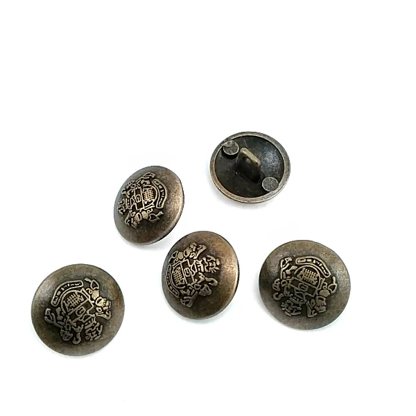 Blazer Button 15 mm -24 L King'S Crest Metal E 1875 Blazer Button 15 mm -24 L King'S Crest Metal E 1875